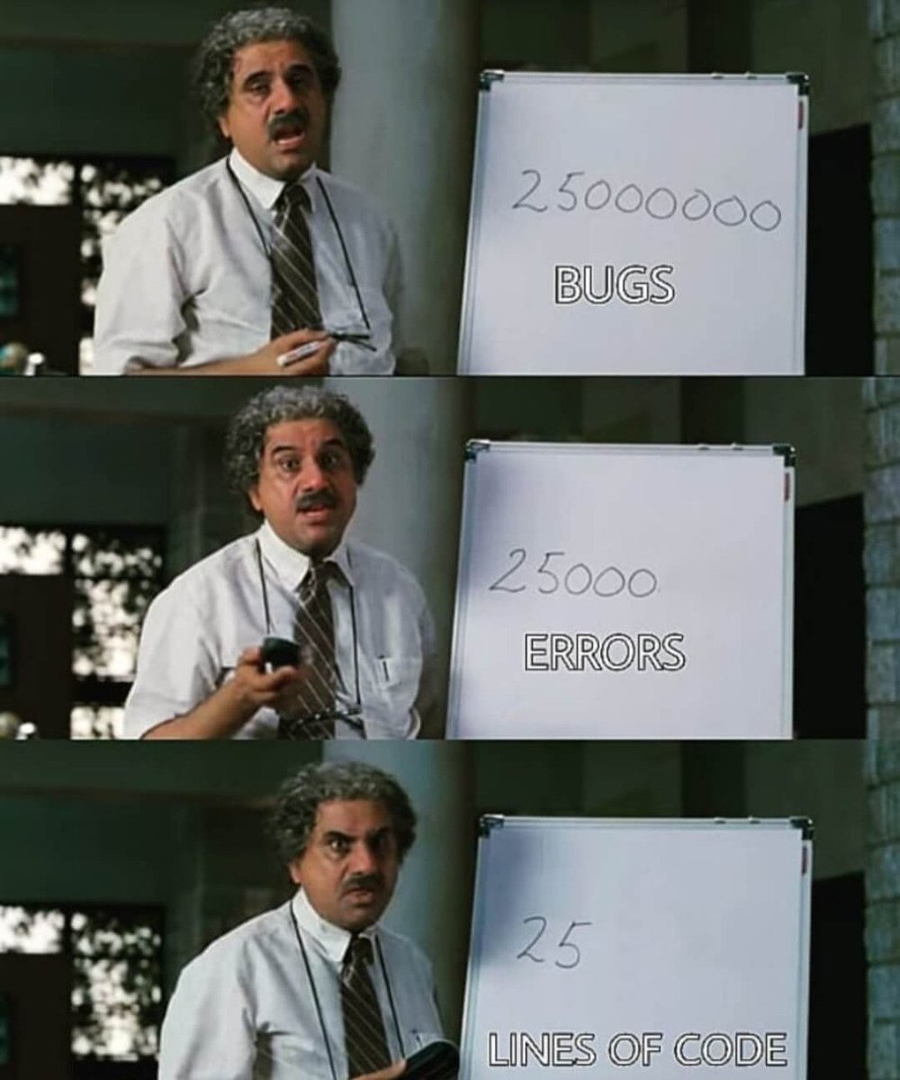 MishiToshi's tweet photo. Came across this meme today. Fits perfectly to my day today. #programminglife 🥲 https://t.co/zRM6TjD81I