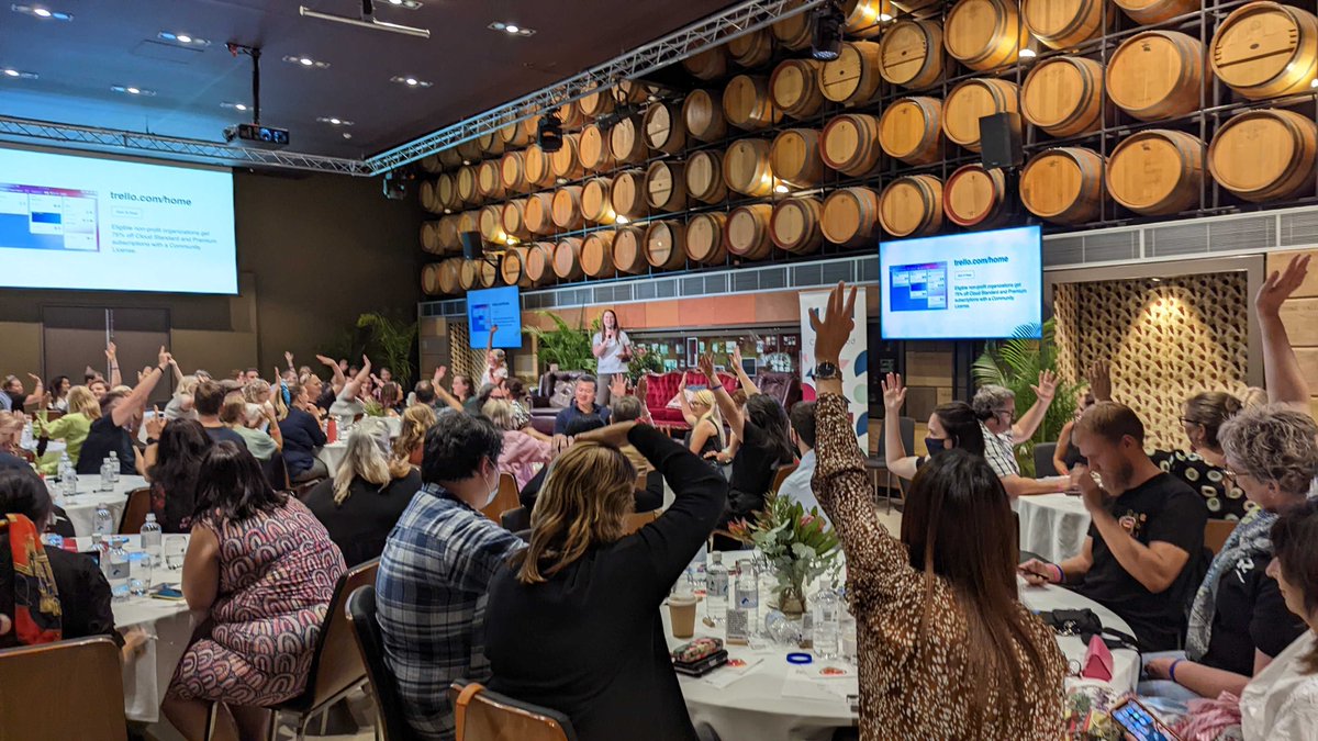 _southstart's tweet photo. Raise your hand if you had the best time at our Impact Summit powered by @Atlassian 🙋‍♀️

#SOUTHSTART #SOUTHSTART22 #REVIVAL #STARTUPADL #STARTUPAUS https://t.co/qrJPnLoFCI