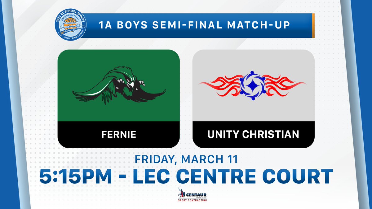 LangleyEvents's tweet photo. The semi-finals are now set for tomorrow night and we are in for some great games. Join us or stream them all on @TFSETV. @BC1ABoysBBall @BC2ABoysBBall @BC3ABoysBBall @BC4ABoysBBall https://t.co/KyldrhM9Rw