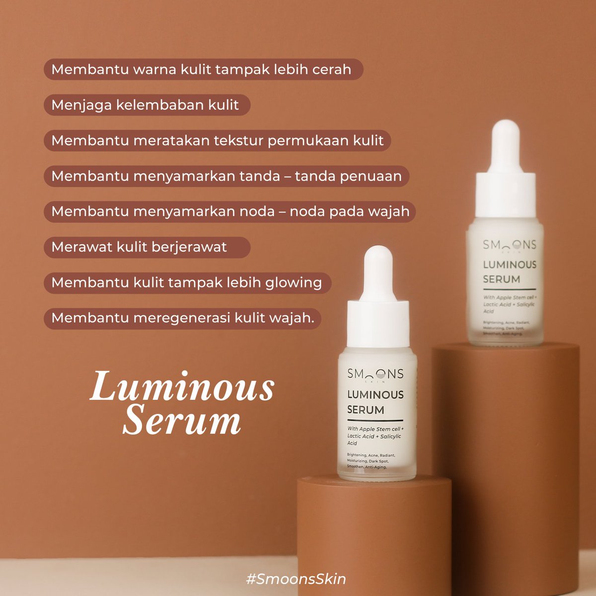 SmoonSkin's tweet photo. @Sourcherie 🤣🤣🤣 

kalo ada yang mau invest anti aging, aku kasih rekomendasi serum yang ada kandungan apple stem cell untuk membantu regenerasi sel-sel kulit 💙 

https://t.co/bYnHWjoPUh https://t.co/4Zr6TP20CR