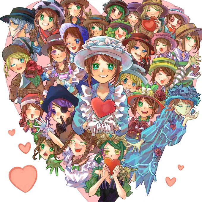 1RT/いいねごとにプレイヤーへの好感度があがっていくエマちゃん
合計で好感度が8953%あがりました!!いろんなエマちゃんから愛を🎁なの～!
#第五人格イラスト 