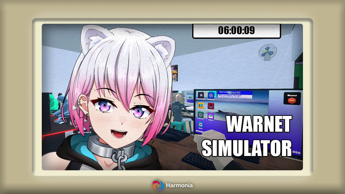 MiuSchofield's tweet photo. Siang semuanyaw~
Udah saatnya kita kembali berbisinis dan membuka cabang warnet di Cibaduyut! Semoga lancar dan sukses! 

🎮Warnet Simulator
🐯Jumat, 11 Maret 2022 - 15.00 WIB/3 PM GMT+7
🐯https://t.co/KYjrg45q71

#Miuwulive #HarmoniaID #WarnetSimulator https://t.co/Z04KqViQ3e