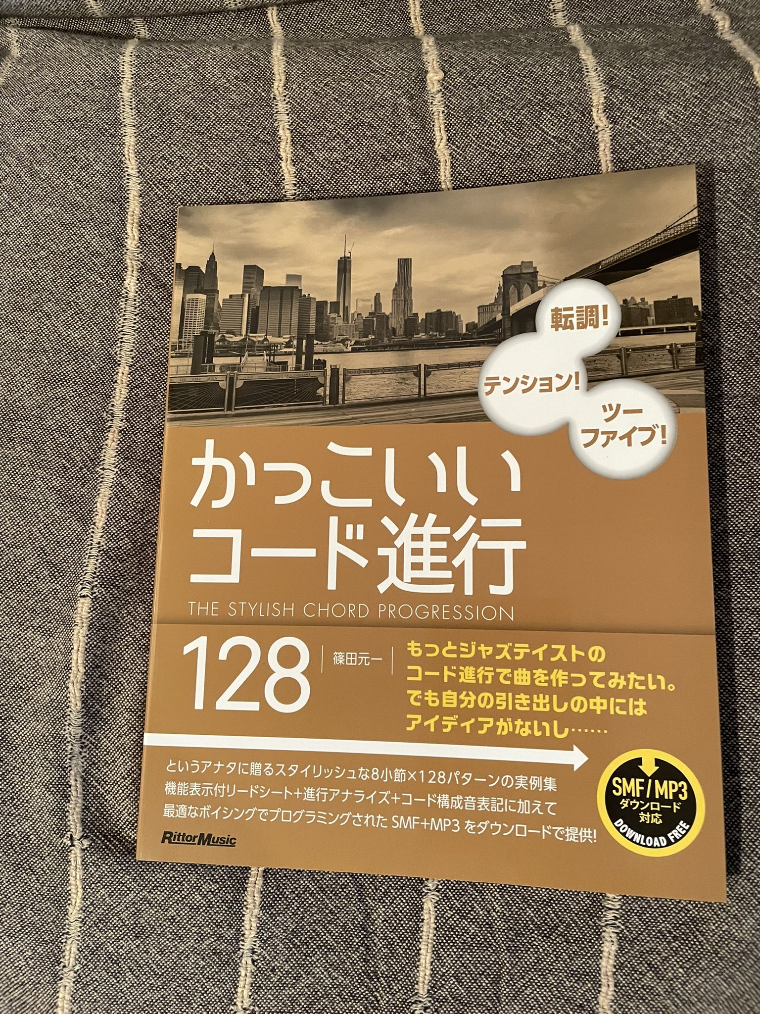 Twitter এ ほそりょー アカペラ研究所 篠田元一先生 Motokazushinoda の かっこいいコード進行128 購入 オシャレなコード進行がたくさん載ってるので 後ほどじっくり堪能します T Co V8ww9vyqun ট ইট র