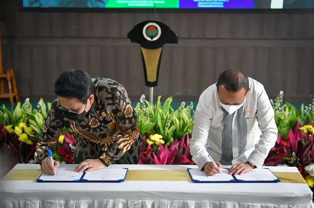 Alhamdulillah hari ini dilaksanakan MoU antara Kemendes PDTT dg Kementerian Investasi/Badan Koordinasi Penanaman Modal Republik Indonesia tentang Sinergi Program dan Kebijakan Pengembangan &amp; Peningkatan Investasi Desa, Daerah Tertinggal, &amp; Transmigrasi.
#bumdesacollabperusahaan