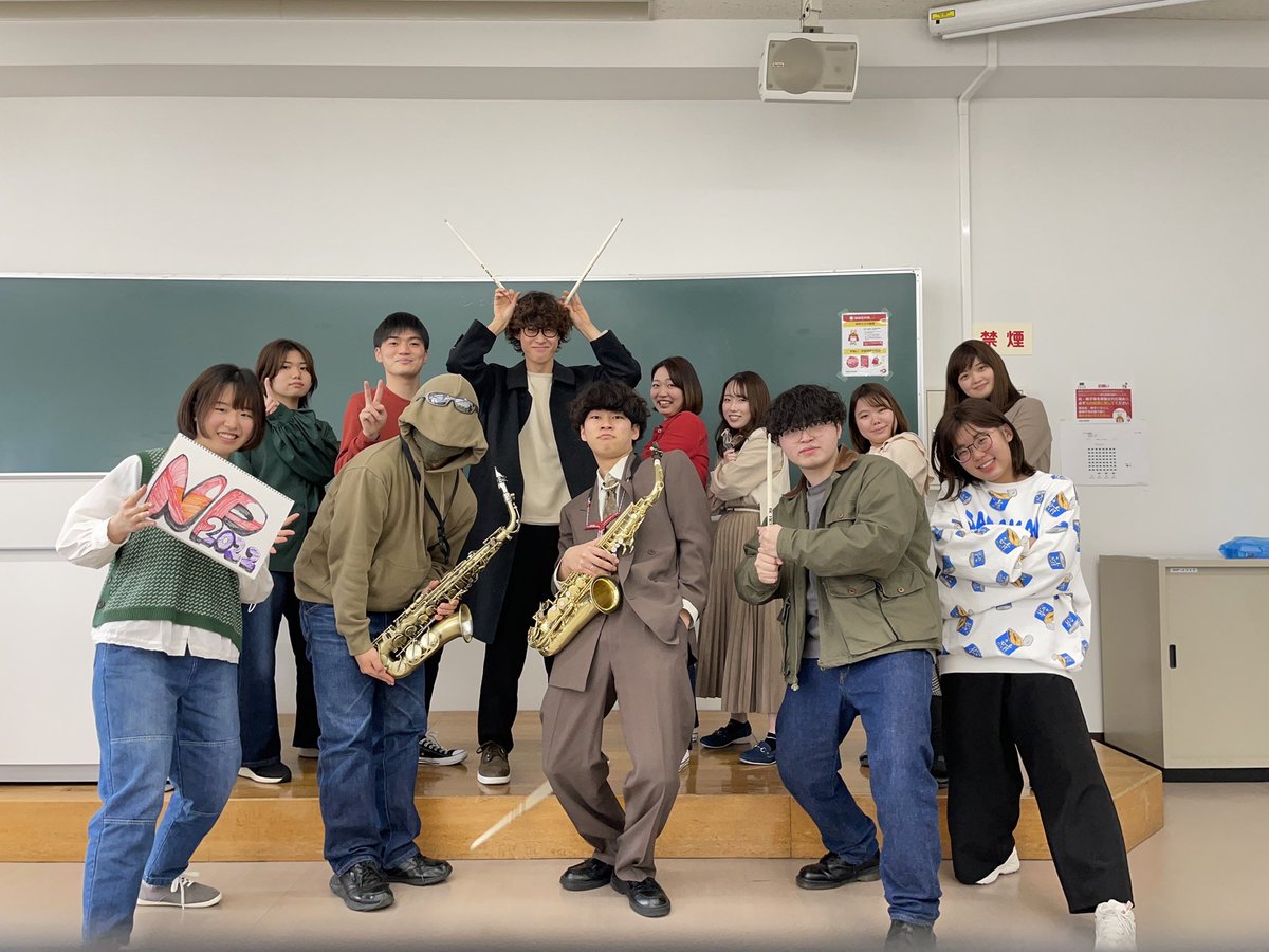 Newport_konan's tweet photo. NP2022始動しました！！

今年も中々に愉快で自由なメンバーが揃っております。
コロナ禍でまだまだ制限が多い中ですが、熱い演奏を届けられるように日々邁進していきます！
どうぞよろしくお願いします🙌✨ https://t.co/HVLa2dYLnh