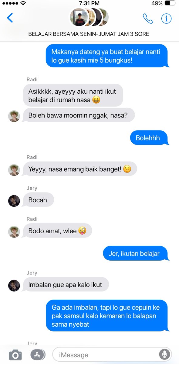 atmakanagara's tweet photo. ;Belajar kelompok 

00l NCT Dream few tweet AU https://t.co/iq6kvRZrPN
