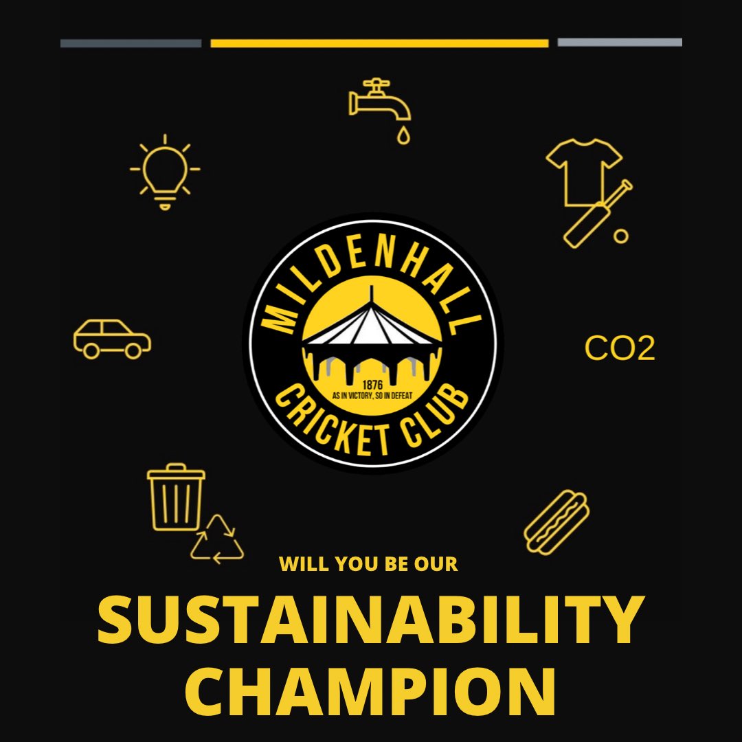 ♻️🏏SUSTAINABILITY CHAMPION🏏♻️

At MCC we are striving to continually improve all areas of the club, as such, one of our goals is to drive forward our sustainability credentials and reduce our carbon footprint.
