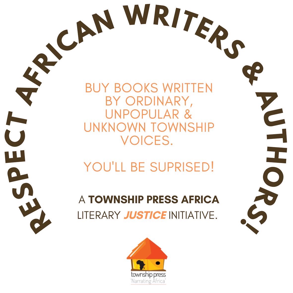 TownshipPress's tweet photo. 1/2 How to support local writers and authors?
‘A Township Press Africa Literary Justice Initiative’
#FridayMOJO #TownshipPress #NarratingAfrica https://t.co/2Il3mKMK9M