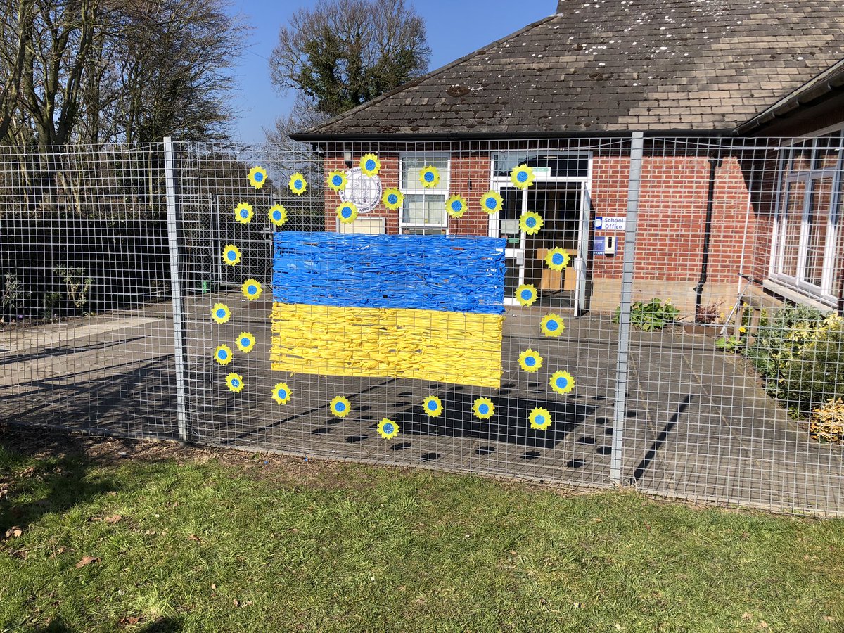 Our non uniform day and toy sale has raised well over £400 for the children of Ukraine It will be sent to <a href="/BritishRedCross/">British Red Cross 🧡</a> #ChildrenOfUkraine
