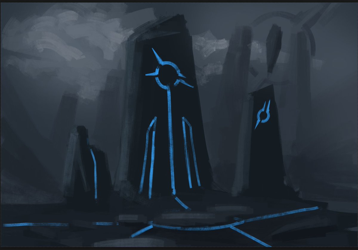EvanBlairArt's tweet photo. I've started doing little 10 minute speed paintings before bed. Sometimes I on them the next day, and some times I delete them, never to be seen ever again monkaS https://t.co/Y9XUSCuMMN