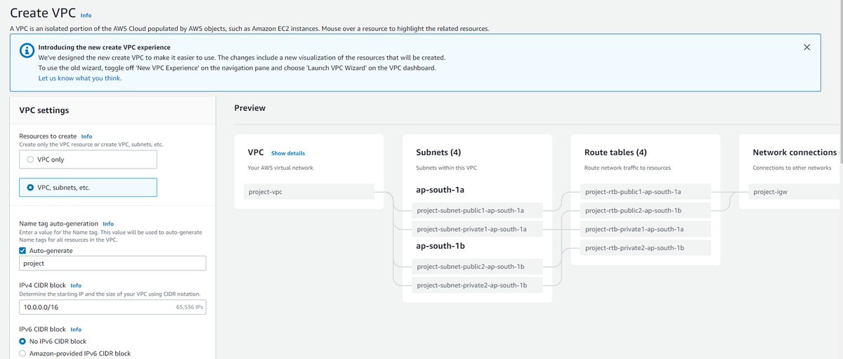 asvignesh's tweet image. #AWS #VPC UI revamp