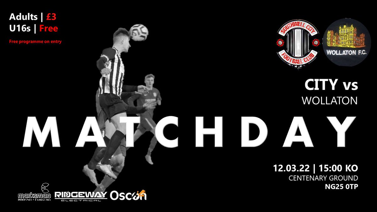 Back in the league this Saturday as we host <a href="/wollatonfc/">Wollatonfc</a>:

📍goo.gl/maps/hSWHP5z8Z…
⚽️NSL Premier Division
💰£3 adults/Kids free
🥧Pies on sale
🍻Bar stocked &amp; open
📖Free programme on entry
🌤12degrees &amp; minimal wind (!!)

🦓