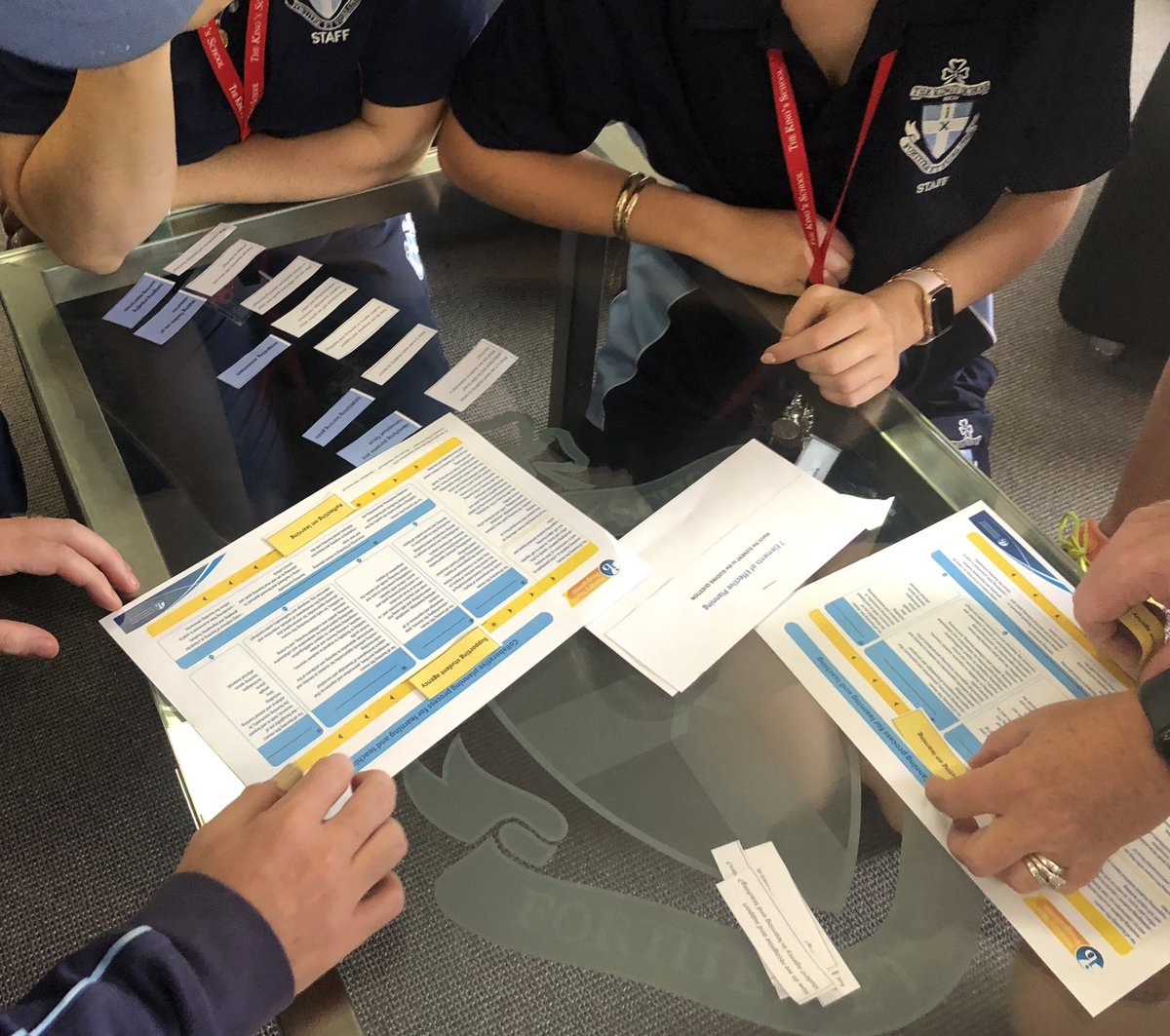 S_ODwyer's tweet photo. “Planing is the living evidence of collaboration that facilitates learning.”
Examining the #ibpyp planning process. Understanding the interplay btwn identifying purpose, designing experiences & supporting agency.
#pypchat
#understandingbydesign
#conceptdriven
#udl @ibpyp https://t.co/MwaoDmO8jq