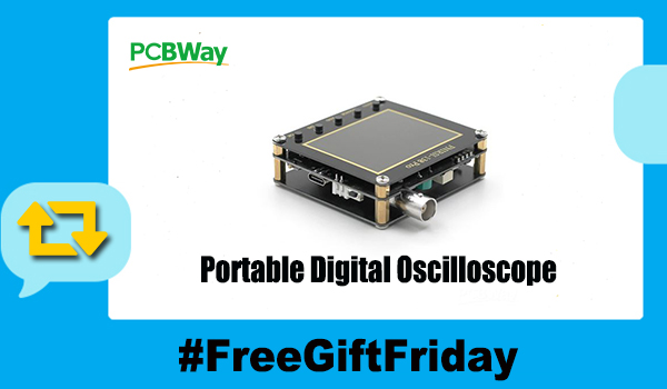 #FreeGiftFriday Happy Friday! This week, we will give away this Handheld Small Portable Digital Oscilloscope.
- More info: bit.ly/3tKMN25
#Follow us on Twitter and #Retweet this post. We will choose ONE winner next Friday. Good luck and have a nice weekend.