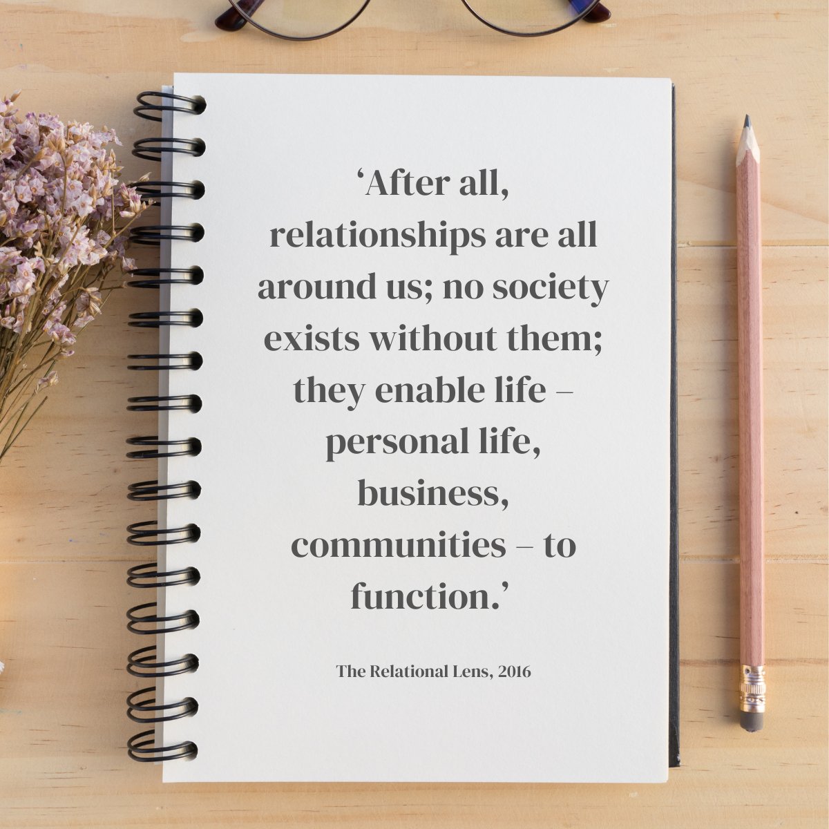 RelationshipsFD's tweet photo. Relationships are important to everyone & are key to success. Our aim is to highlight where the weak links in #relationalnetworks are & advise others on how to improve these. To find out more about the ideas behind our work, check out The Relational Lens - https://t.co/tXasqUxls0 https://t.co/CL89xndK8Q