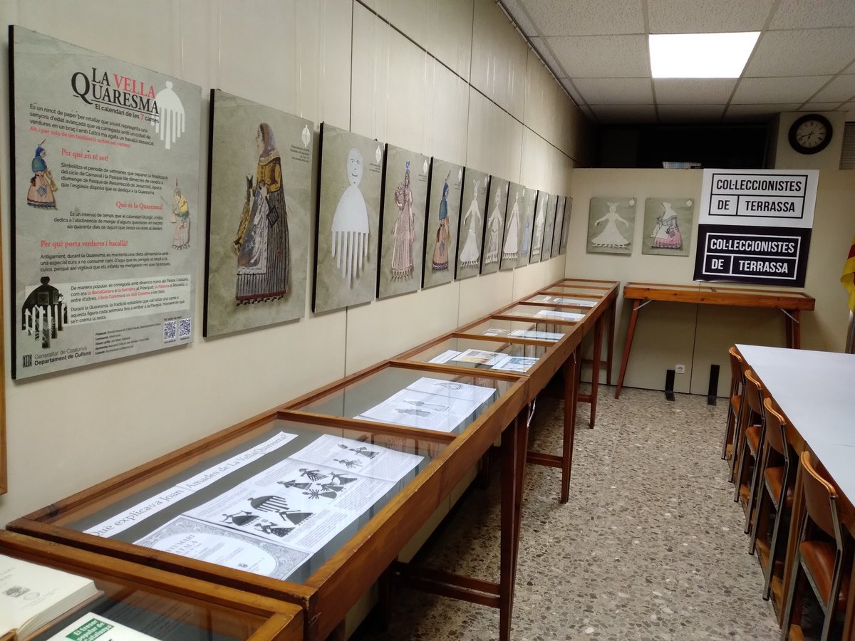 toniseres's tweet photo. La Vella Quaresma, el calendari de les 7 cames. Una exposició @cultpopular_cat amb 3 repliques itinerant: 
@col_fira; @museujoguetcat i @culturastc. Som-hi! https://t.co/Aut1ntlIu0