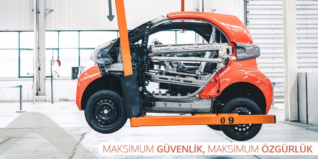 xevturkey's tweet photo. YOYO’nun yüksek mukavemetli çelikten üretilen Avrupa standartlarıyla uyumlu gövdesiyle emin ellerdesiniz.

#xev #xevyoyo #elektrikliaraç #electriccar https://t.co/al1a5h9UC9