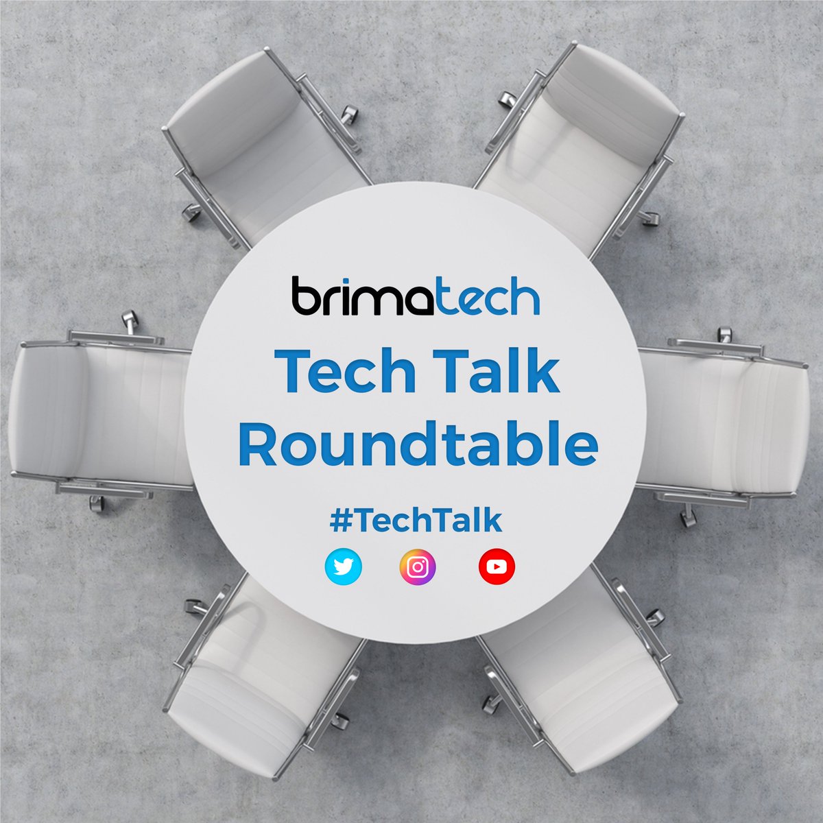 BrimaTech_'s tweet photo. We're looking to have a chat with Tech Entrepreneurs that YOU would like to hear from.

Drop a name below, or a company that you would be interested in listening to.

We'll chat all things Tech, Business, and Entrepreneurship.

#TechTalk #Roundtable #BrimaTech https://t.co/1XLgCreBpe