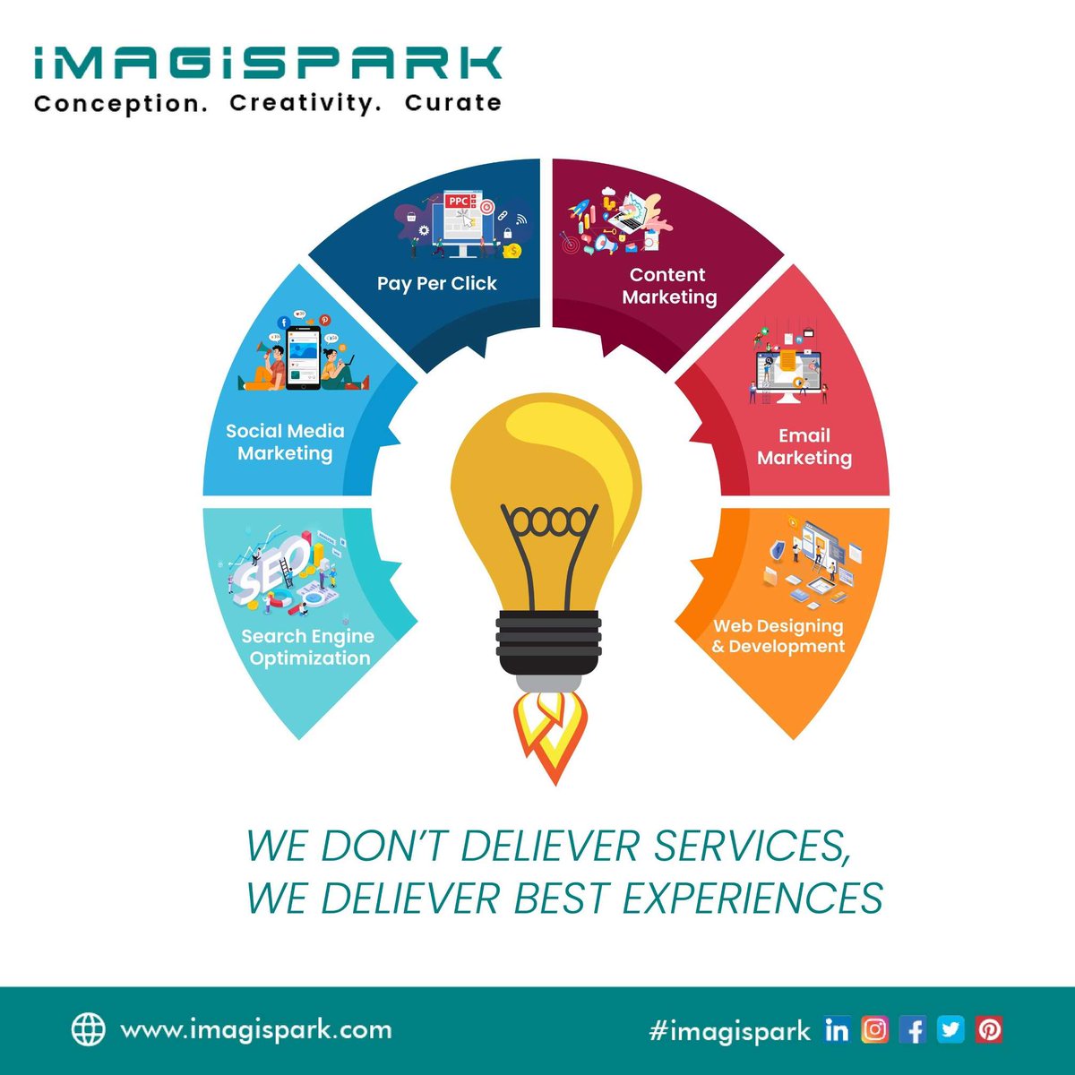 imagisparkk's tweet photo. At ImagiSpark we provide the best digital marketing services for your business.
Contact Us Today at +91 7995672954.

Follow @imagisparkk

#digitalmarketing #digitalmarketingcompany #creativeideas #marketing #digitalmarketingtraining #brandingexperts #SMM #SEO #PPC #imagispark https://t.co/JgGzFgGvyl