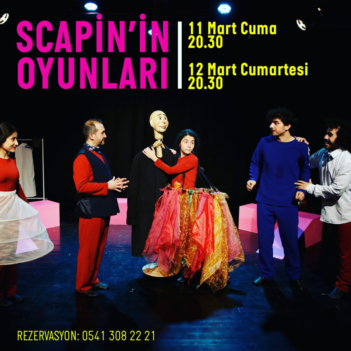 arenablackbox's tweet photo. Scapin'in Oyunları
#ArenaSahneBlackbox'ta...
Rezervasyon 0541 308 2221 https://t.co/16SKyd5lEB