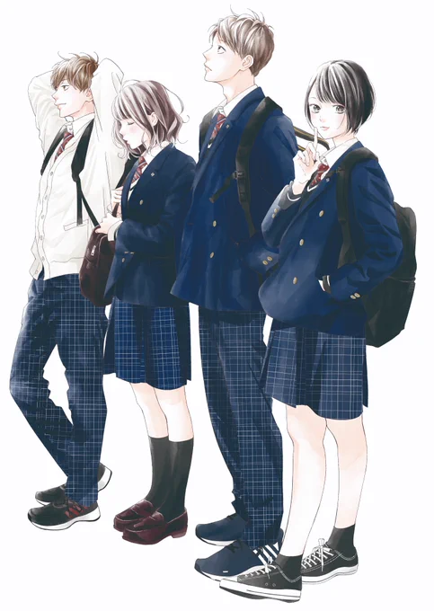 4月発売の別冊フレンドから、『きみの横顔を見ていた』という連載が始まります。
とても素敵な予告ページを作って頂きました。
詳しくは雑誌で見てみて下さい。

またしばらくお付き合い頂けたら嬉しいです! 