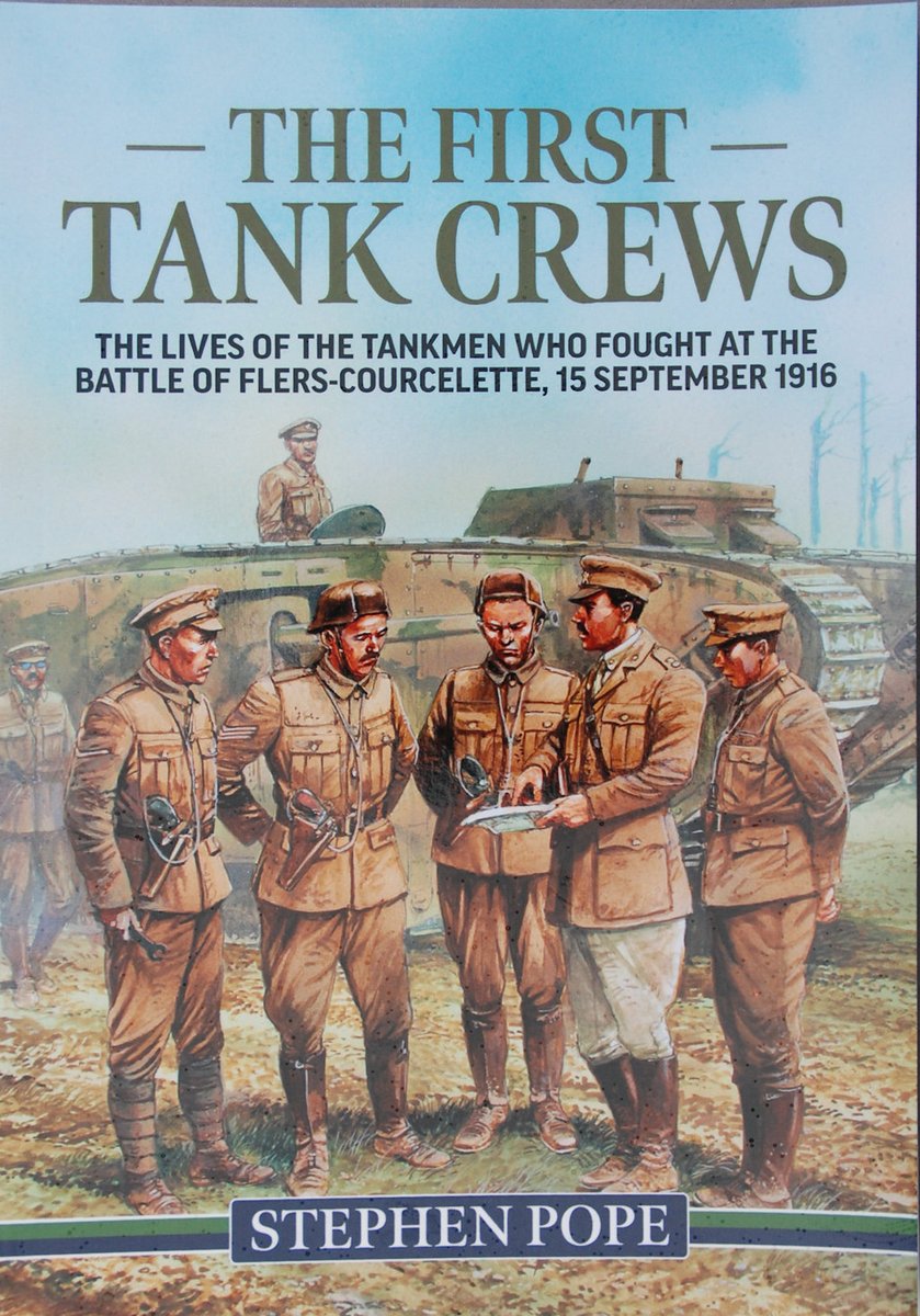 @Books2Cover #PhotoFriday To use a well known phrase, 'I've started, so I'll finish.' The stories of the men that made up the crews of the individual tanks that took part in their first action on September 15, 1916, from @Helionbooks #WW1books #WW1history #historybooks