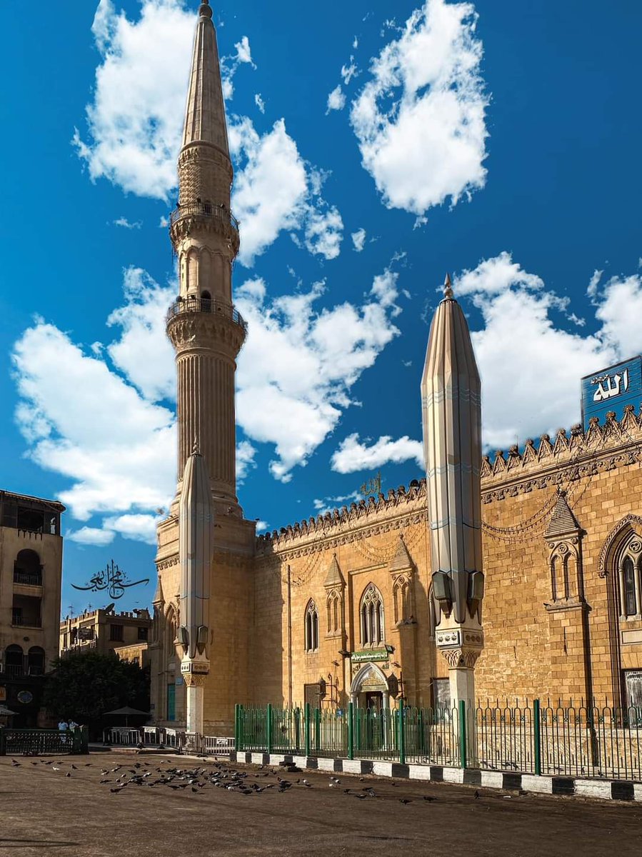 ArtArchitectur4's tweet image. Al-Hussein Square in Al-Gamalia - Egypt. Photo by A.  Sameh Bahy