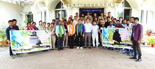 ForestTripura's tweet photo. Training of Trainers Workshop on Hoolock Gibbon Conservation at Tripura SCATFORM Project Conference Hall, Gandhigram, Agartala. Tripura Forest Department conducts it in Collaboration with Zoo Outreach Organization, Coimbatore, Tamil Nadu.
@tripura_cmo @ica_tripura @AmritMahotsav https://t.co/9YVMVhiIwj