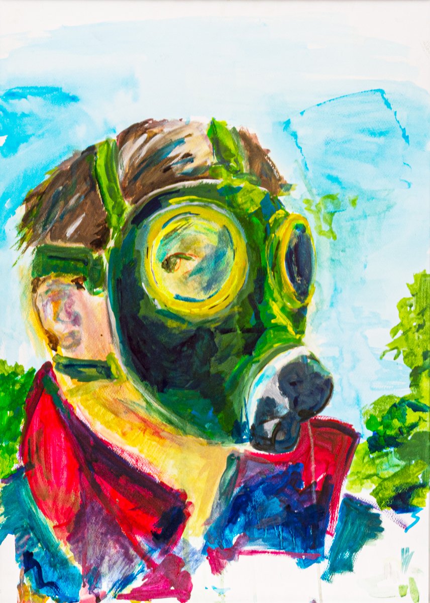 The self-portrait carries the desire to show and hide, which is the peculiarity of being an artist. I guess since covid19 we can all relate to wearing masks so since then my work has gained additional meaning.
🔗doczyalpar.com/product/gasmas…
#nft #NFTCommunity #NFTartist #art #painting