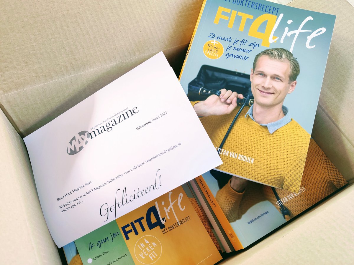 Gefeliciteerd! Maar liefst 15 #Fit4Life winnaars <a href="/OmroepMAX/">Omroep MAX</a> <a href="/MAXMagazineNL/">MAX Magazine</a> . Veel inspiratie en gezondheid gewenst! #fitwordenkunjezelf 🍅🥗🏃🐄💪☕