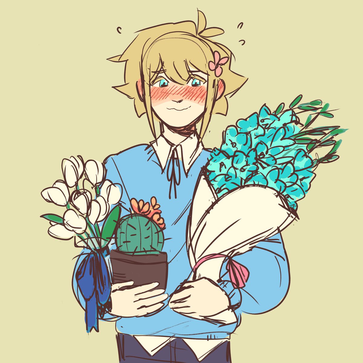 NEOSTELLAR_'s tweet photo. flowers for everyone https://t.co/CQuIwOP96U