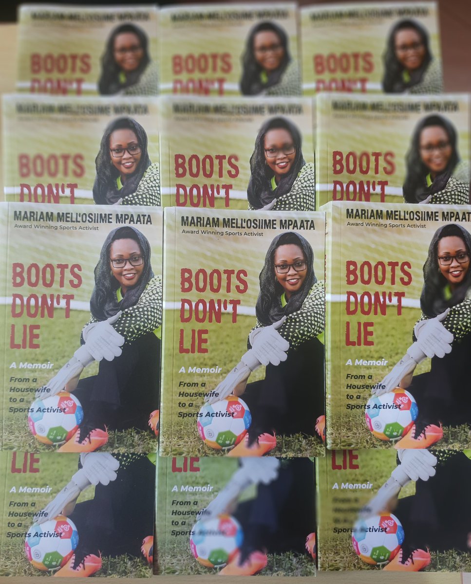 BOOTS DONT LIE, 
A memoir. From a housewife to a sports activist! Thank you for the support. 
<a href="/fatma_samoura/">Fatma Samoura</a> <a href="/HamsonObua/">Denis Hamson Obua</a> <a href="/HassanAliJoho/">Hassan Ali Joho, EGH.</a> <a href="/EdgarSWatson/">Edgar Watson</a> <a href="/ggwcup/">ggwcup</a> <a href="/CarolRadull/">Carol Radull</a> <a href="/UEuropea/">Universidad Europea</a> <a href="/SportsLegal_KE/">Sports Legal</a> <a href="/AssmaH/">assma nassmat hob</a> <a href="/WomeninFootball/">Women in Football</a> <a href="/majkengilmartin/">Majken Gilmartin</a> <a href="/AfrikaCentre/">Afrika Sports Foundation Centre</a>