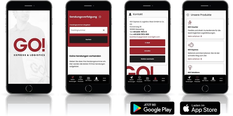 GOExpressLogis's tweet photo. 🎉Sie ist da! Die neue GO! Express #App. 📱 Ab sofort wird unsere alte iOS App durch unsere neue kostenlose App für Android und iOS abgelöst.

Neugierig? Dann laden Sie sich unsere App runter!
Zur iOS-App: https://t.co/bAKhMFkWbU
Zur Android-App: https://t.co/AaWxDcllmX
#logistik https://t.co/MMHxa8l5Bw