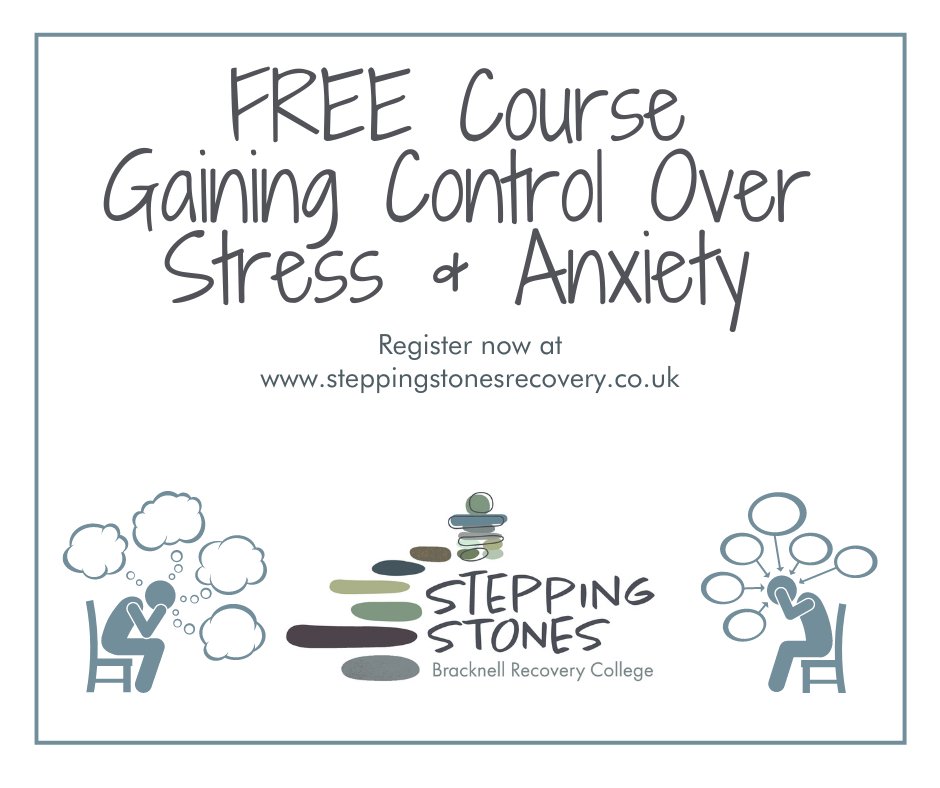 SSRC_Bracknell's tweet photo. If you feel stressed or anxious, this FREE course will provide you with an understanding of both
emotions, their relationship to each other and how to manage them.
With only limited places available ENROL today on the website below
https://t.co/LbCW39ruTl https://t.co/VAx07C44uJ