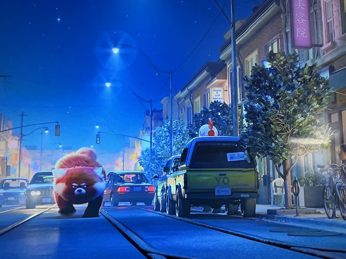 dylkatzz's tweet photo. Pizza Planet!!  #TurningRed #easteregg https://t.co/p2WAhyO317