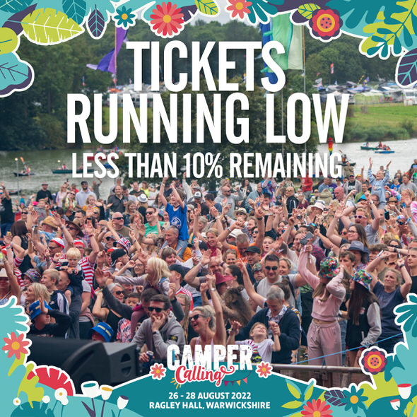 Camper Calling (@campercalling) on Twitter photo Camper Calling is almost sold out, with less than 10% of tickets left. 
If you are planning to join us in the field we strongly suggest booking your tickets as soon as possible to avoid any disappointment.
We make the festival, but you make the memories!
campercalling.com/tickets Camper Calling is almost sold out, with less than 10% of tickets left. 
If you are planning to join us in the field we strongly suggest booking your tickets as soon as possible to avoid any disappointment.
We make the festival, but you make the memories!
campercalling.com/tickets