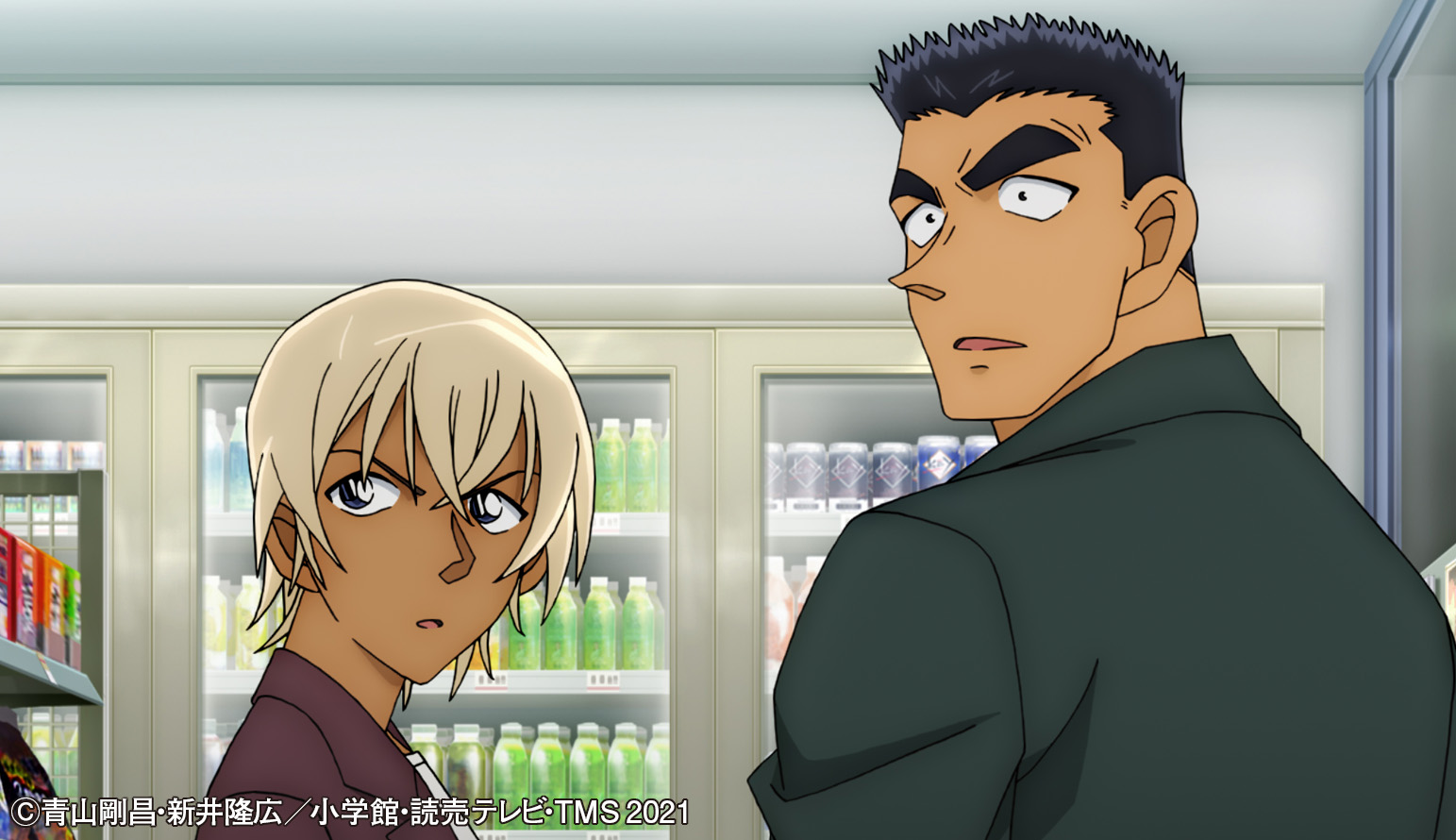 江戸川コナン 明日のアニメ 名探偵コナン は 警察学校編 Wild Police Story 校庭の清掃でもリーダーシップを発揮していた伊達さんは 鬼塚教場のまとめ役だったみたいだよ Tvアニメ 名探偵コナン 警察学校編 Wild Police Story Case 伊達航