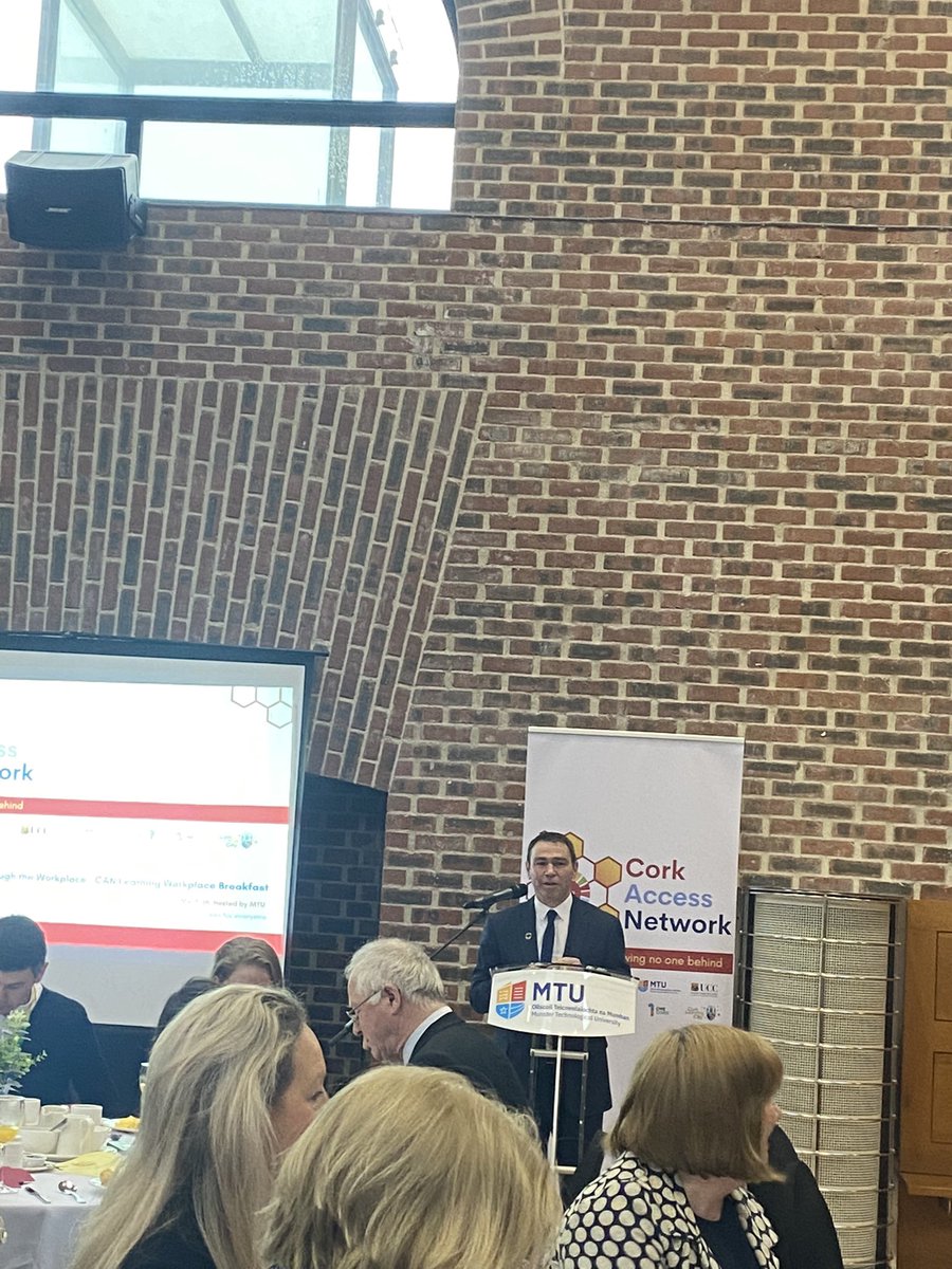 Delighted to be here in <a href="/MTU_ie/">Munster Technological University</a> for our first in person event of 2022 #corkcan