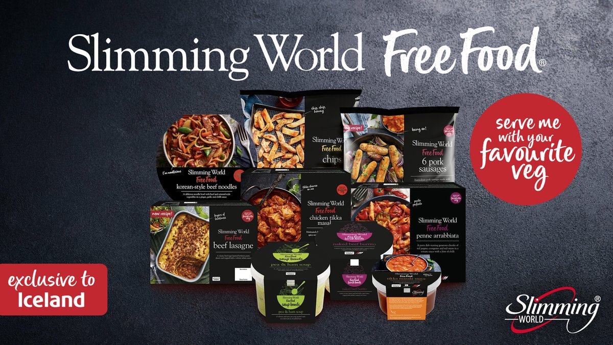 SlimMichellepw's tweet photo. A short-of-time lifeline 🙌! When life gets in the way of cooking, #SlimmingWorld members can still enjoy #Healthy meals thanks to the #MySWFrozen range available at @IcelandFoods. Look out for our latest cosy additions &amp; DM me to find out more about our generous eating plan 💌. https://t.co/78Zzf8guLo