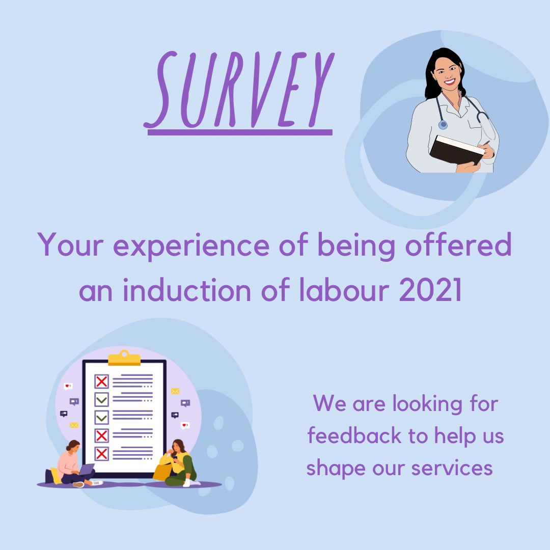 💙Induction of Labour &amp; decision making survey💙

If you have been offered/had an IOL at ULHT, please help us gather feedback by completing this anonymous survey about decision making for induction of labour. 

This survey is anonymous. Survey link...

forms.office.com/Pages/Response…