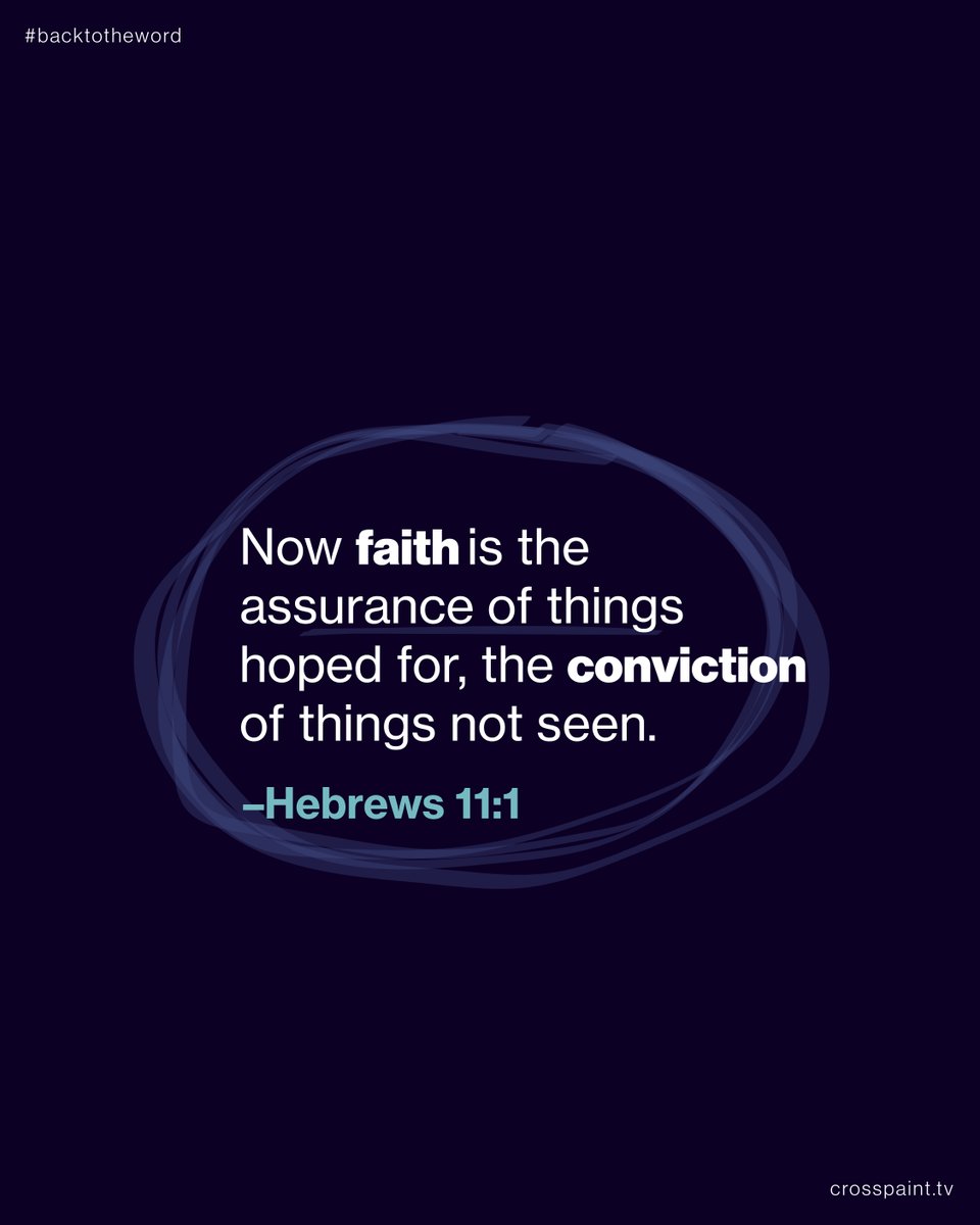 crosspaint's tweet photo. If you want to learn more about what "faith" actually means... read Hebrews 11! Really very encouraging! "We walk by faith and not by sight!" 😉
#hebrews #crosspaint #faith #conviction #hope https://t.co/AHM1h9Ik9L