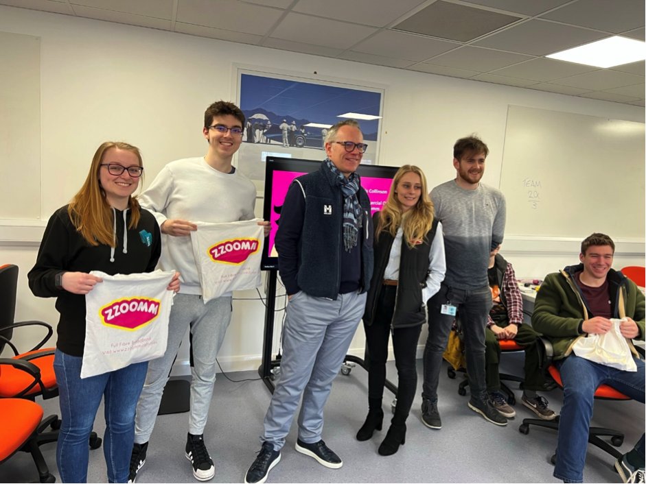 nmite_ac's tweet photo. A recent visit from Chris Collinson the CCO of Zzoomm who came to give a talk about ethics in telecommunications & internet working companies. @zzoommplc #engineering #engineeringdegree #iampartofit https://t.co/dmerOGYgiF