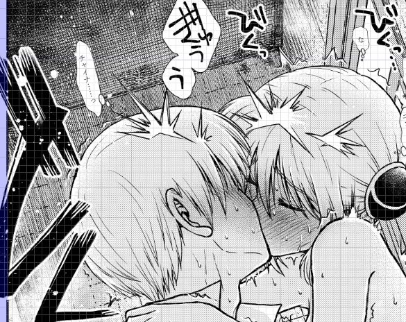 2022GW銀魂・沖神R18新刊「ケンカ仲間なんて嘘」進捗。公衆トイレだから声は出せないけど、最中ずっと心の中で神楽ちゃんを呼び続ける総悟。 #2022GW新刊進捗 
