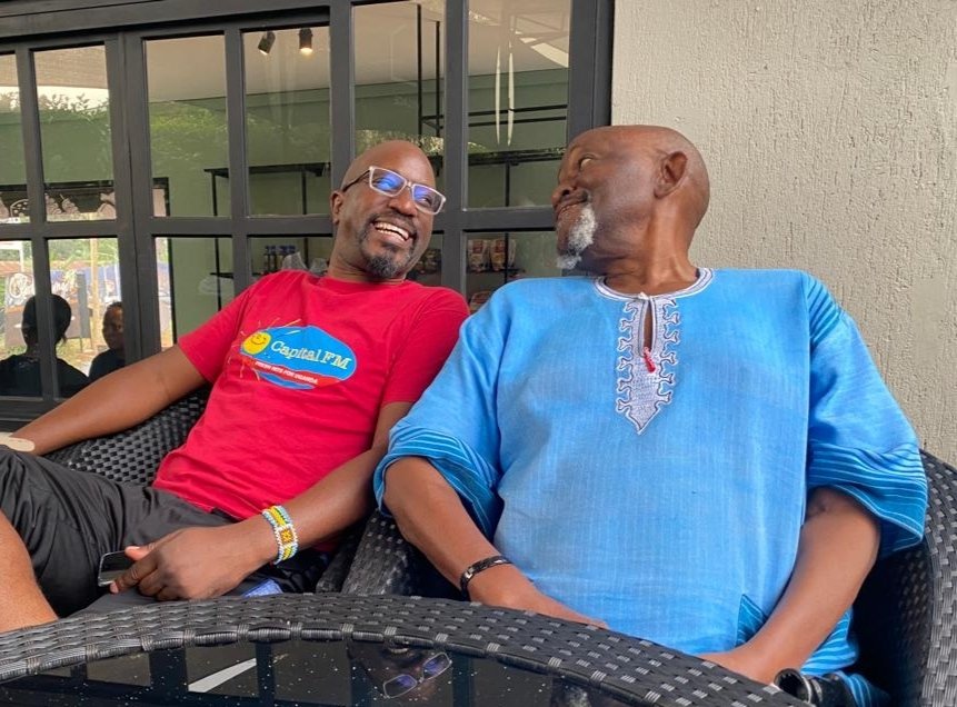 A moment with my #father. It's the small things that matter. ❤️💙