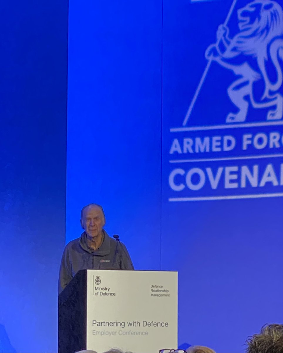 FredHargreaves's tweet photo. It��s hard to describe how incredible the final @DRM_Support #PwD2022 speaker, Sir Ranulph Fiennes, was. Humble, humorous and honest. What a life he has led and what an inspirational man he remains! 😊 https://t.co/wsyDFhxmlH