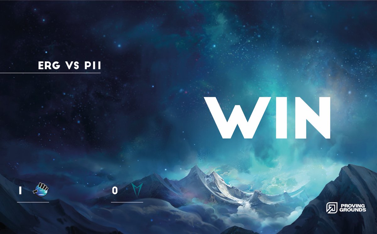 Grazie a questa brillante prestazione da parte dei nostri ragazzi ci portiamo ad una sola vittoria dai playoff!! 

GG <a href="/_P11Esports/">P11 Esports</a> 🤝

#EmbraceTheRevolution
#ProGro #ERGWIN