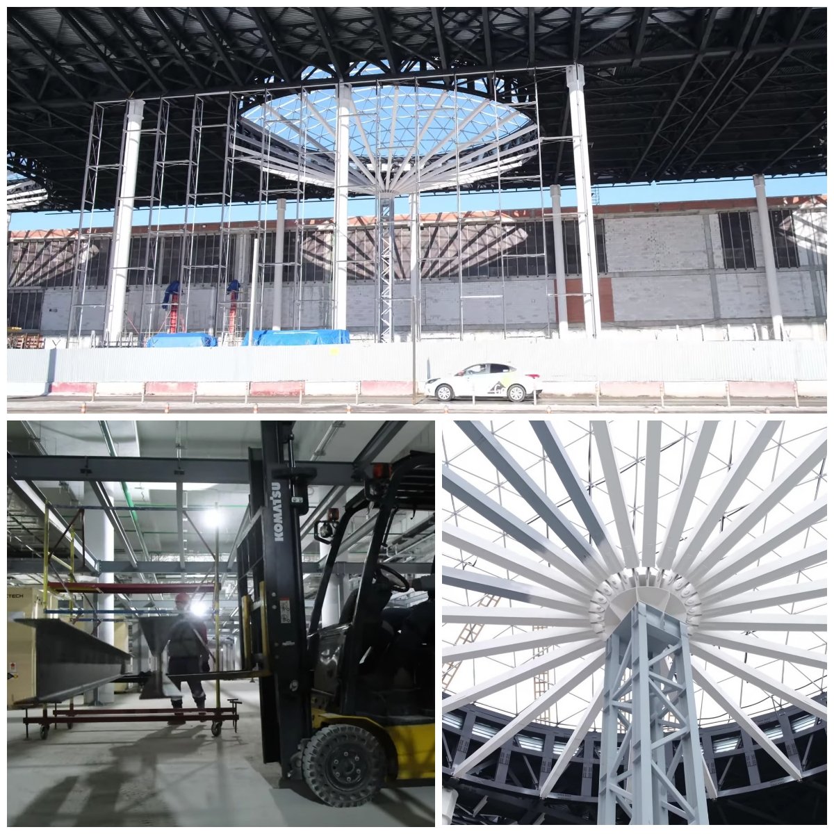 SBA_Russia's tweet photo. #СтальМонтажники продолжают #МонтажМеталлоКонструкций в НовоСибирске, это #АэроПортТолмачёво,
 
#МонтажМеталлическихКонструкций его нового терминала, остекление светопрозрачных фасадов и куполов главного атриума на видео здесь: https://t.co/nYsyBRsNpl
 
#SteelBuildings https://t.co/lwz6wBUHOl
