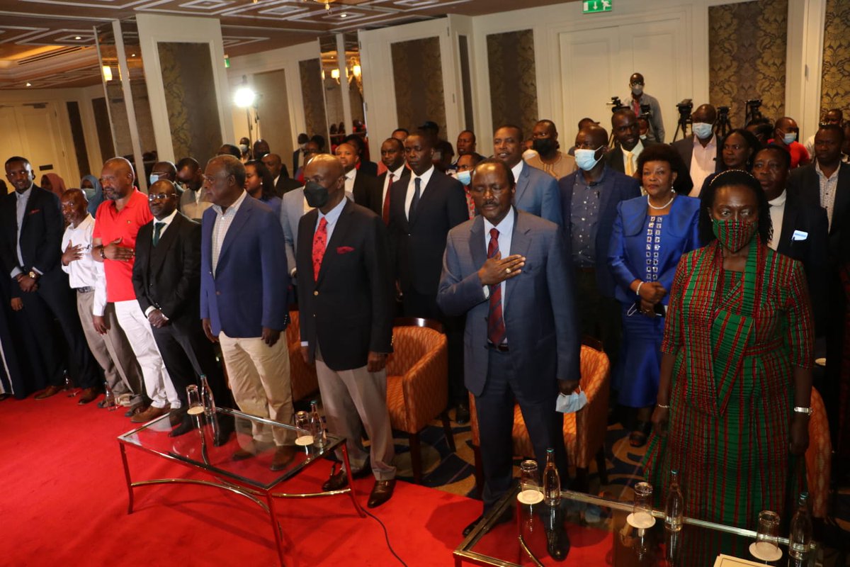 KanuCongress's tweet photo. As OKA, it is time to put pen to paper in a document that will most likely produce the next President of Kenya; we must have a united country and a government that shall serve the people of Kenya by the end of this year ~Cyrus Jirongo
#OKADoneDeal https://t.co/ydelQZnGY1
