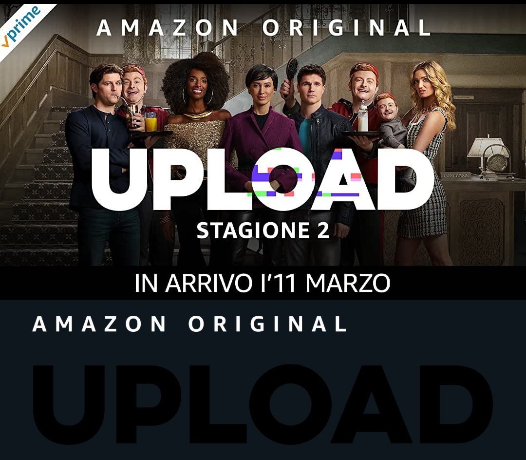 simonsshades's tweet photo. Ragà... #UploadTV #upload è finalmente disponibile su @PrimeVideoIT. #OUTNOW #upload2 https://t.co/JPqAq1euwp