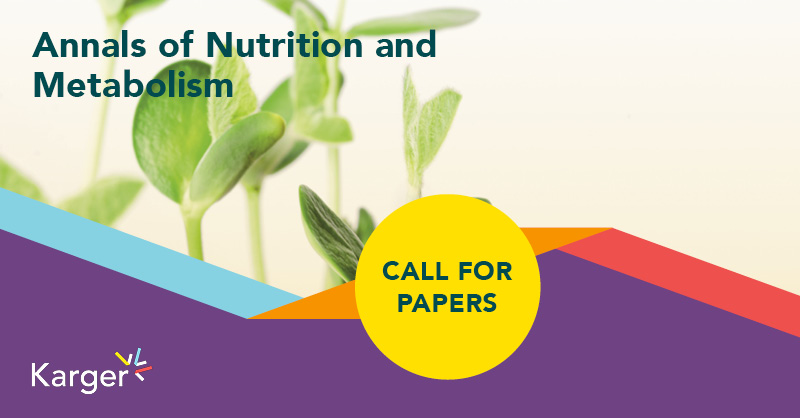 NutriKarger's tweet photo. 🔹 Nutrition and Health in the Elderly: Call for Papers 🔹
📖 Annals of Nutrition and Metabolism
Editor-in-Chief: Berthold Koletzko, LMU, Munich
🔎Read more about the call: https://t.co/h6Q27yBx3H
📄 Info on the journal: https://t.co/f0j0TALZz1
#TransformativeJournal #gerontology https://t.co/9CsddsS28r